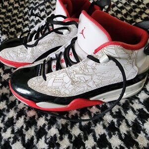 Jordan Dub Zero Varsity Red Youth Size 7